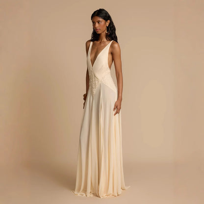 A Vintage Style Dress with Delicate Timeless Details