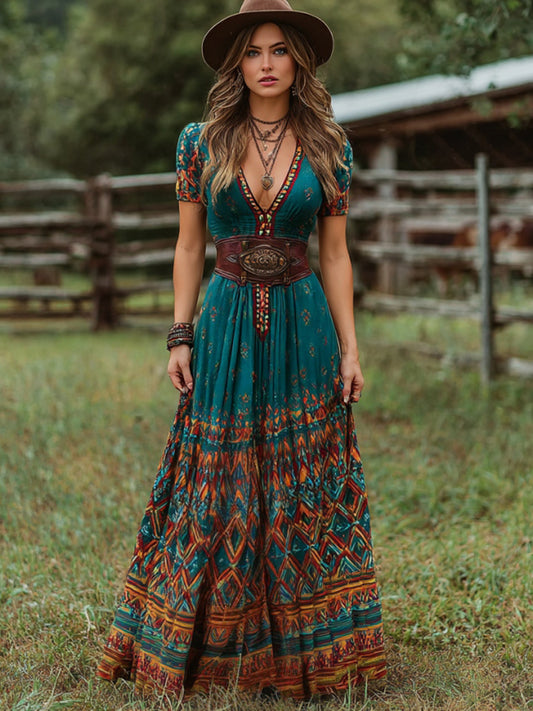 Classic Vintage Dress with a Flattering Fit