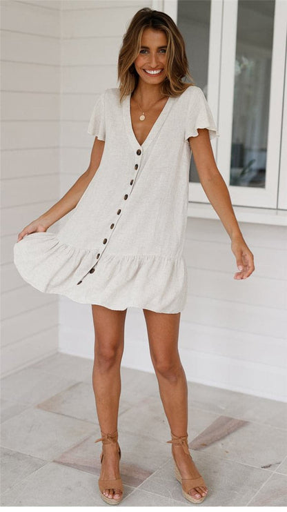 Beautifully Finished Dress in a Timeless Design