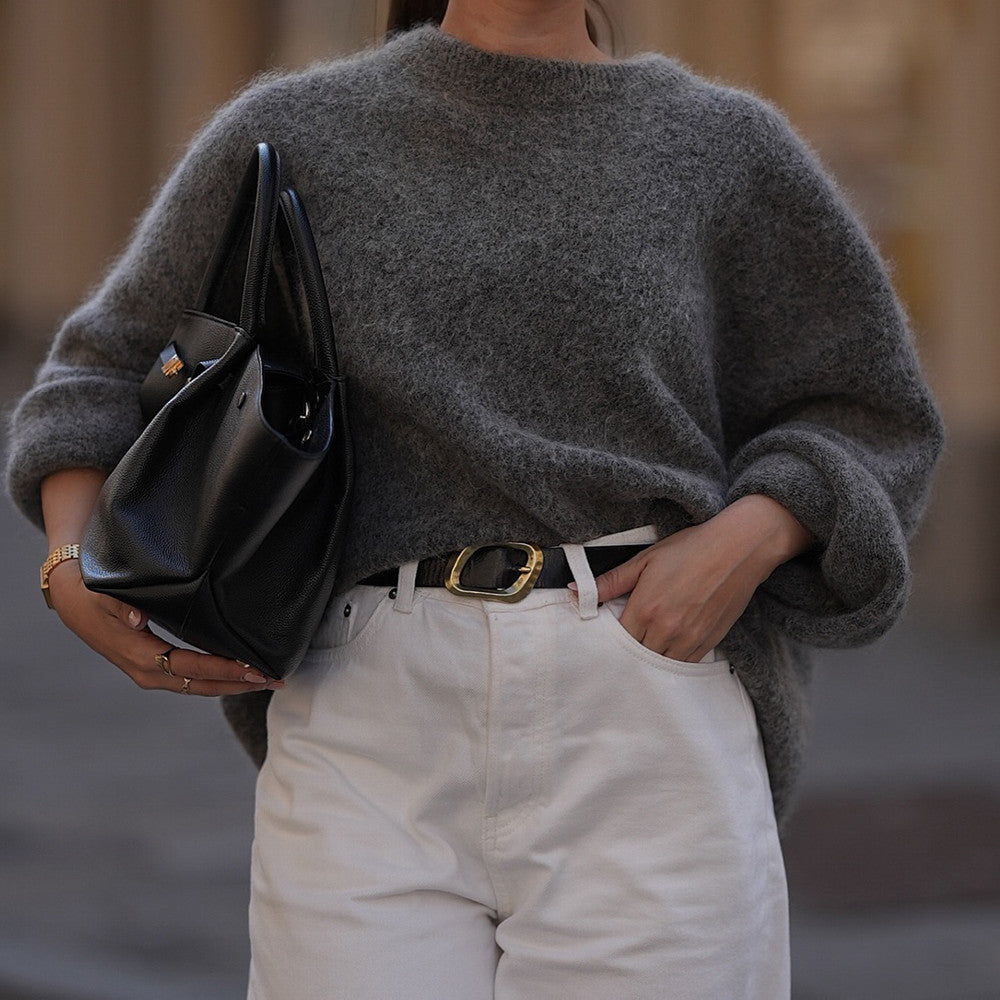 Beautifully Finished Sweater in a Timeless Design