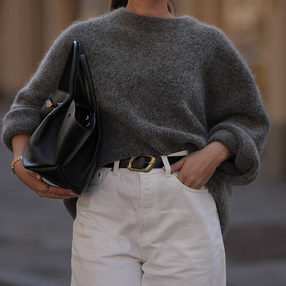 Beautifully Finished Sweater in a Timeless Design