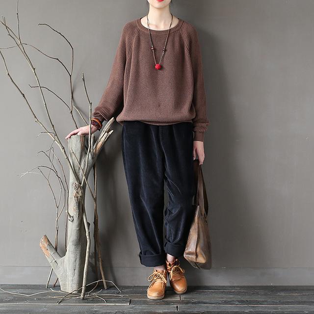 Well Tailored Sweater with a Graceful Silhouette