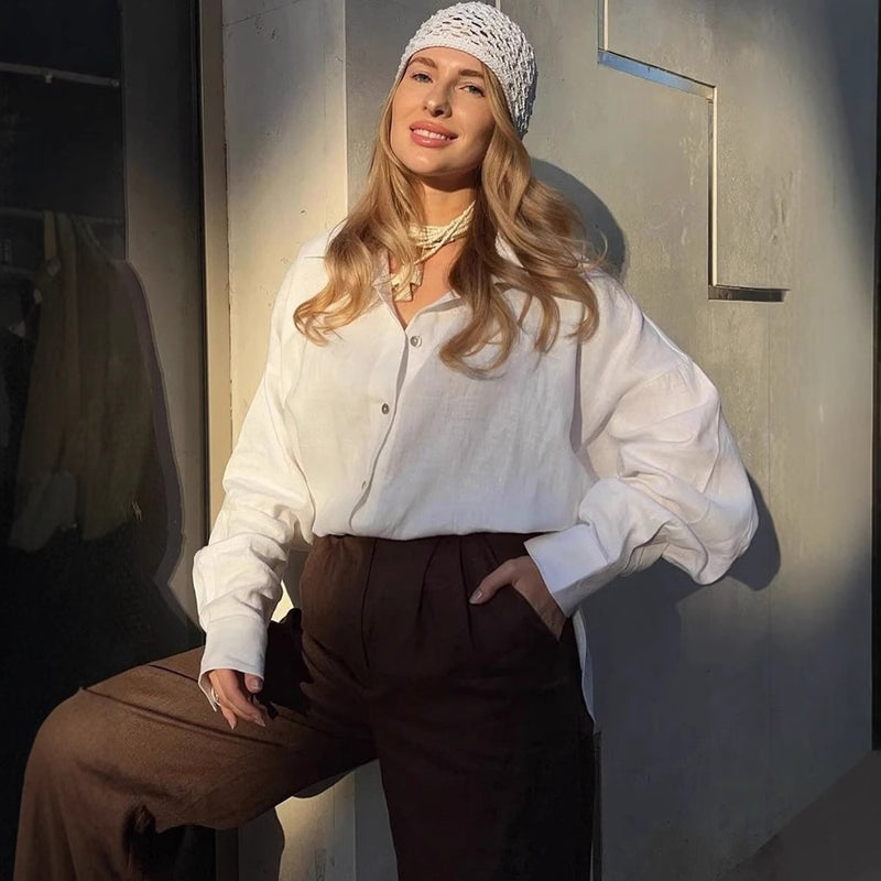 A Vintage Style Blouse with Delicate Timeless Details