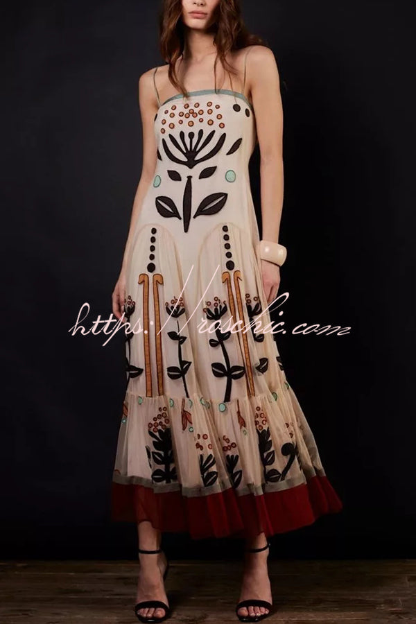 A Vintage Style Dress with Delicate Timeless Details