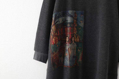 A Vintage Style Sweater with Delicate Timeless Details