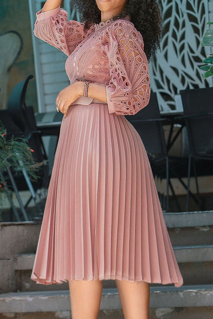 A Vintage Style Dress with Delicate Timeless Details