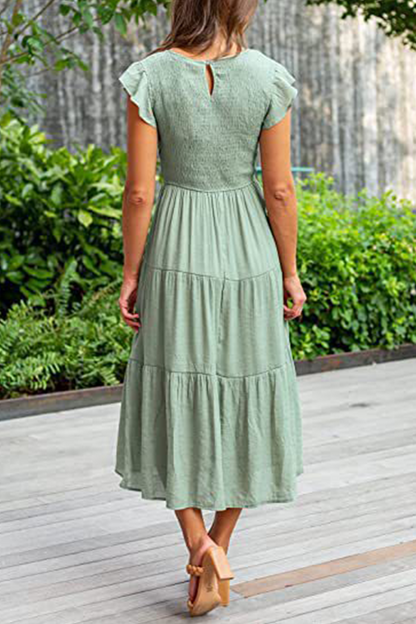 A Vintage Style Dress with Delicate Timeless Details