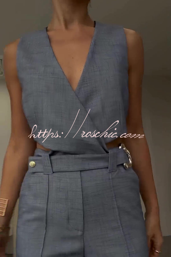 A Vintage Style Pants with Delicate Timeless Details