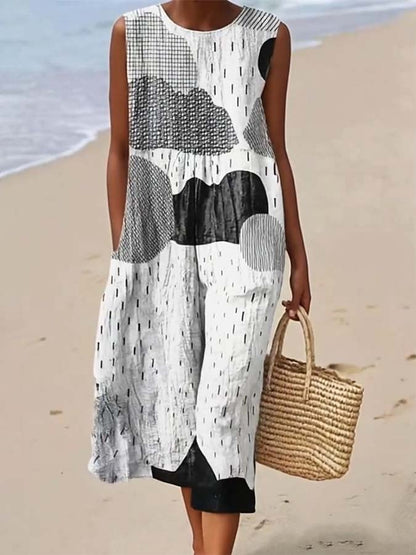 Classic Vintage Dress with a Flattering Fit