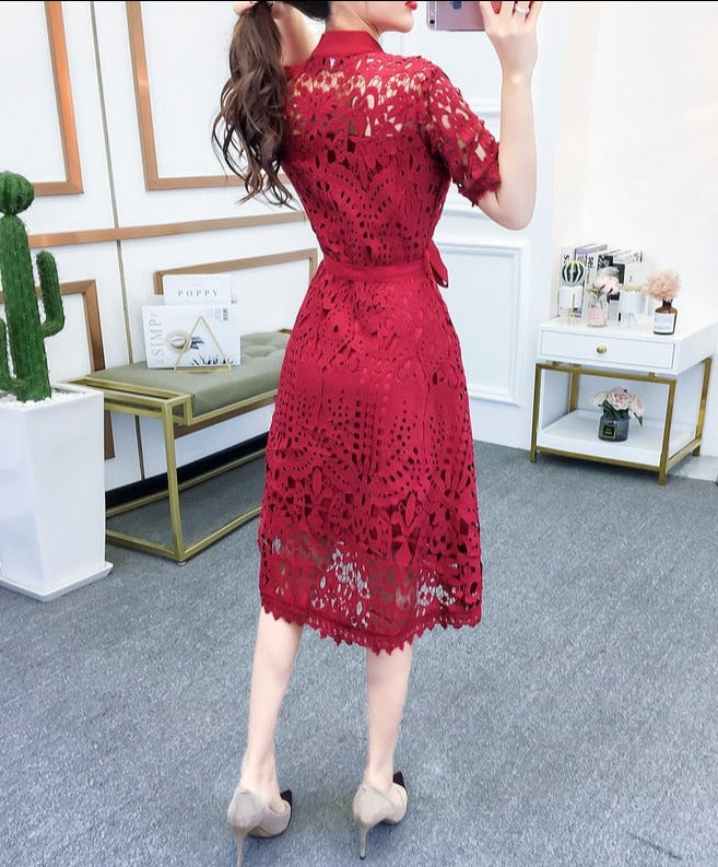 A Vintage Style Dress with Delicate Timeless Details