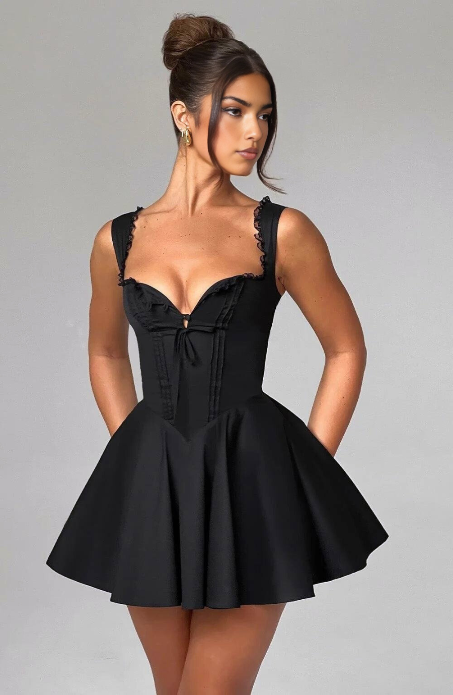 A Vintage Style Dress with Delicate Timeless Details