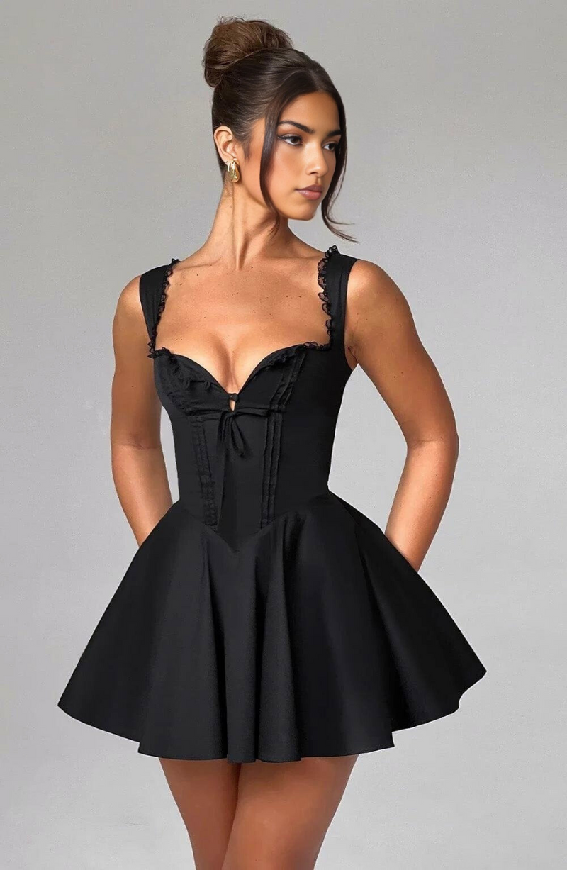 A Vintage Style Dress with Delicate Timeless Details