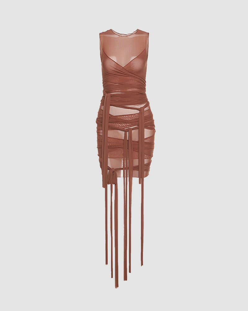 A Vintage Style Dress with Delicate Timeless Details
