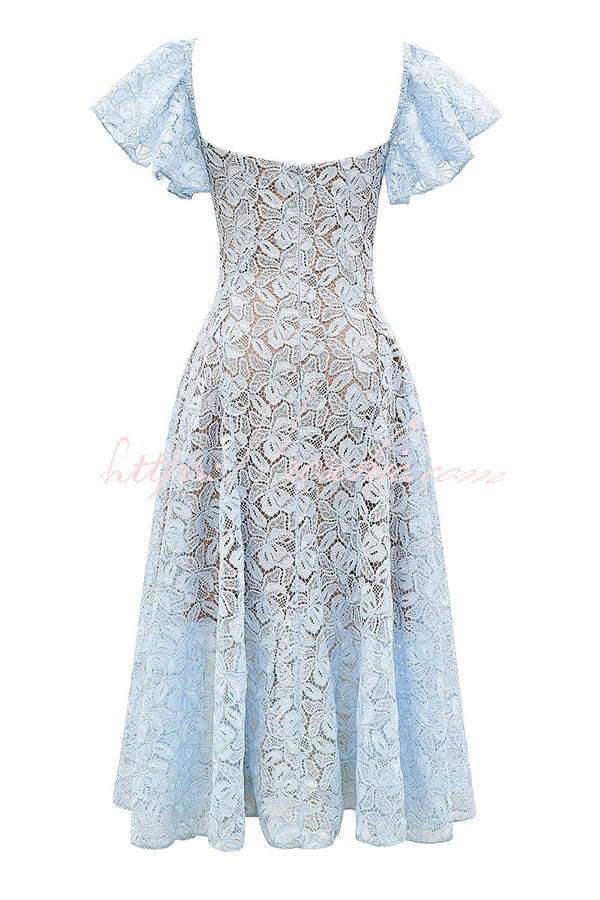 A Vintage Style Dress with Delicate Timeless Details