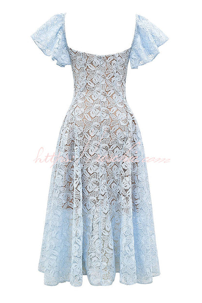 A Vintage Style Dress with Delicate Timeless Details