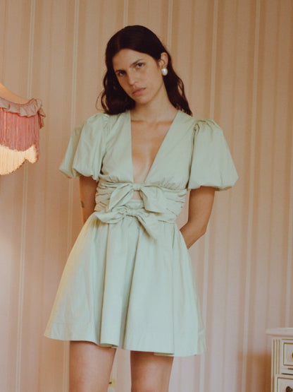 A Vintage Style Dress with Delicate Timeless Details