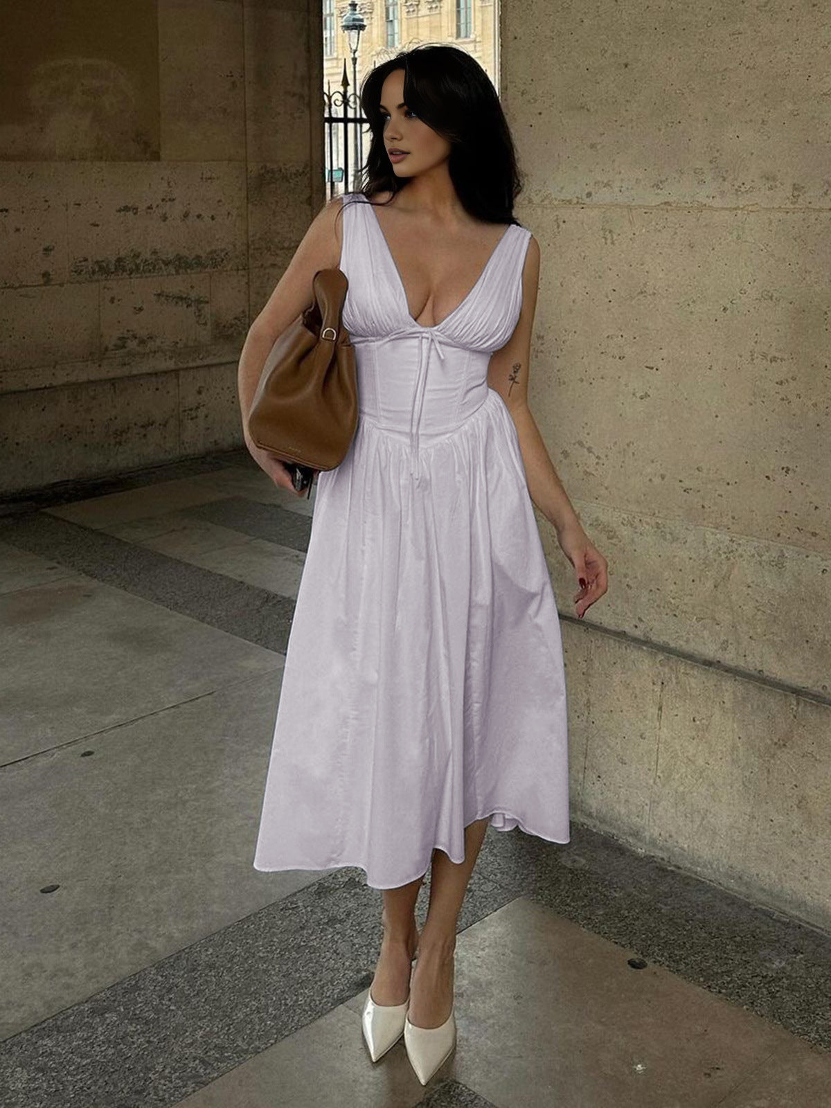 A Vintage Style Dress with Delicate Timeless Details