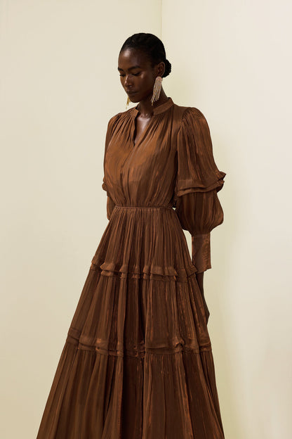 A Vintage Style Dress with Delicate Timeless Details
