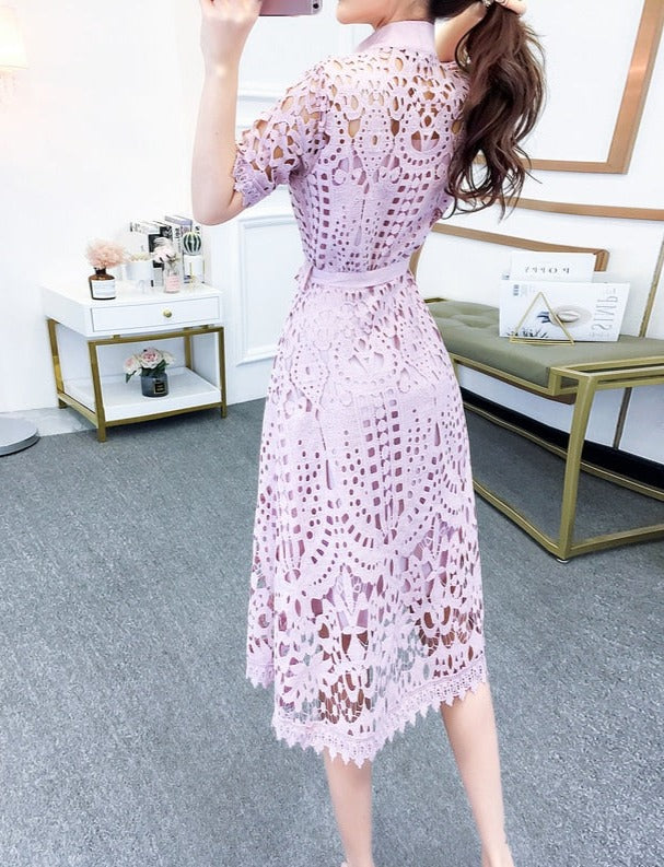 A Vintage Style Dress with Delicate Timeless Details
