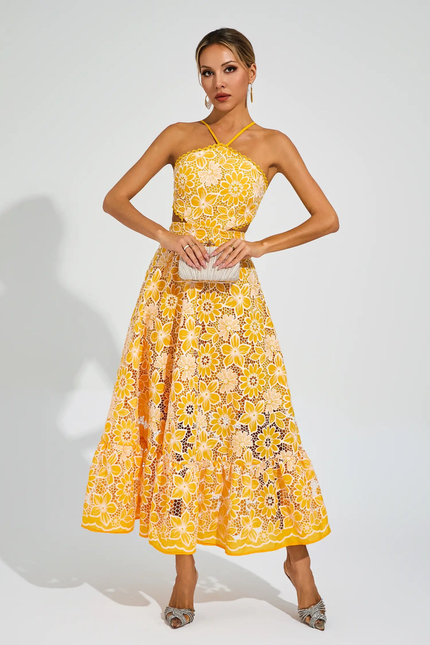 A Vintage Style Dress with Delicate Timeless Details