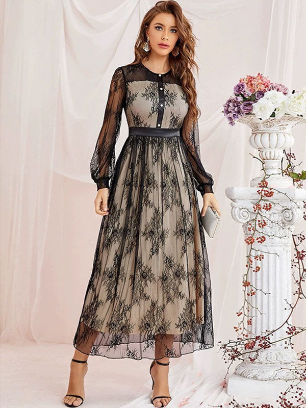 Classic Vintage Dress with a Flattering Fit