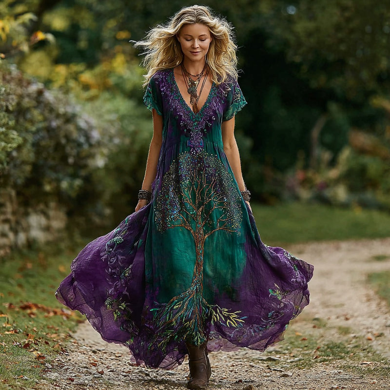 A Vintage Style Dress with Delicate Timeless Details