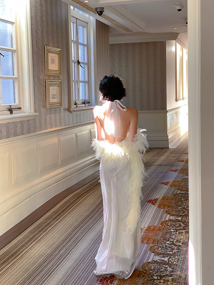 A Vintage Style Dress with Delicate Timeless Details