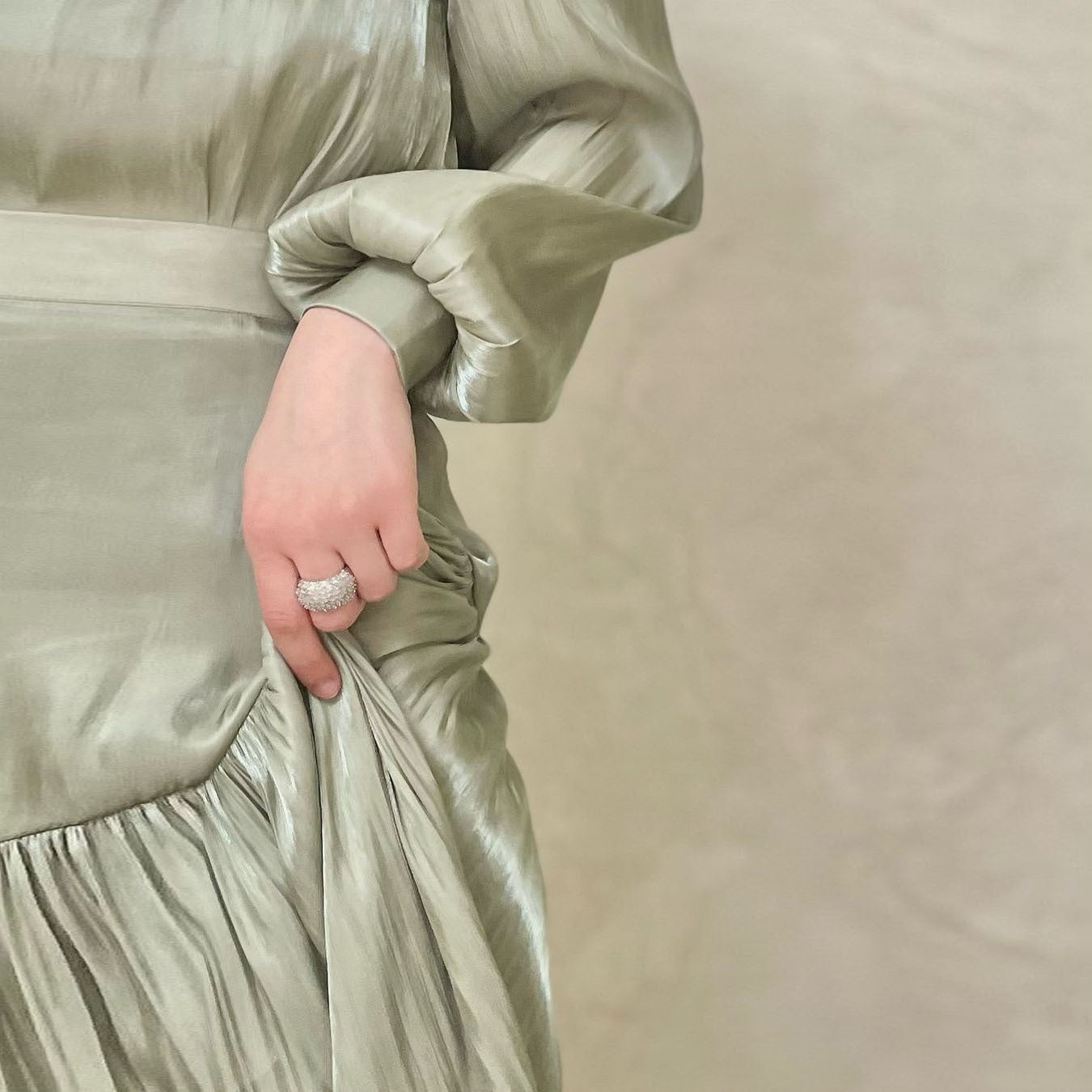 A Vintage Style Dress with Delicate Timeless Details
