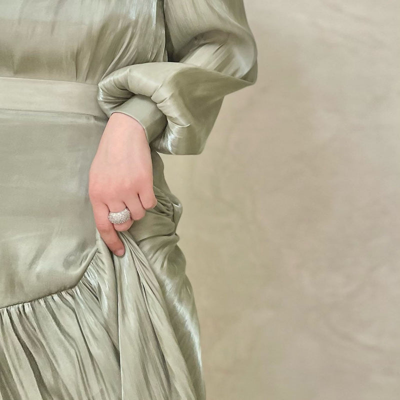 A Vintage Style Dress with Delicate Timeless Details