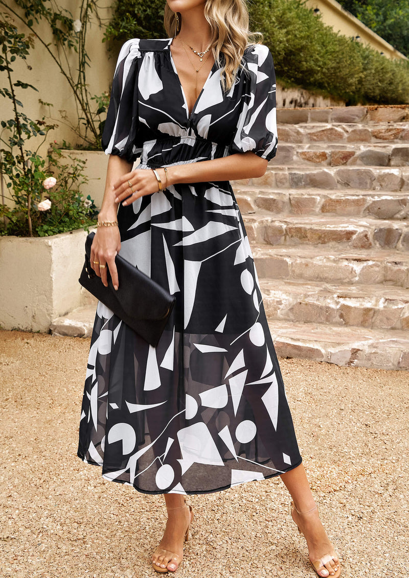Elegantly Styled Dress for Everyday Wear