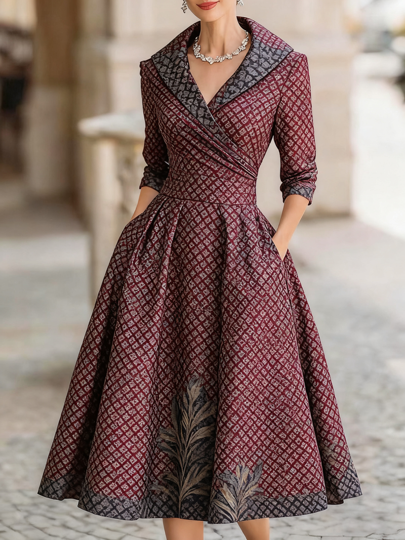 Elegantly Styled Dress for Everyday Wear