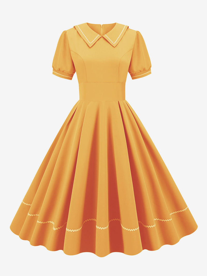 A Vintage Style Dress with Delicate Timeless Details