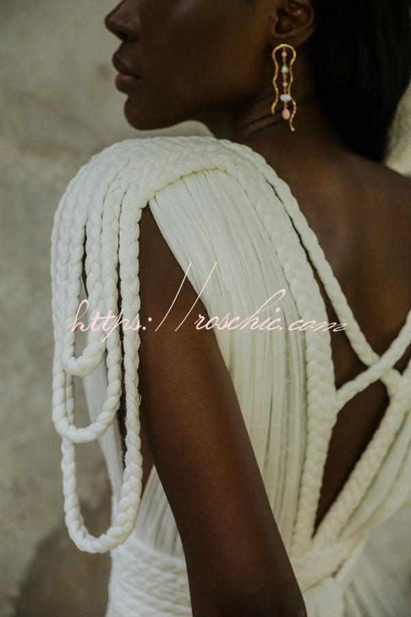 A Vintage Style Dress with Delicate Timeless Details