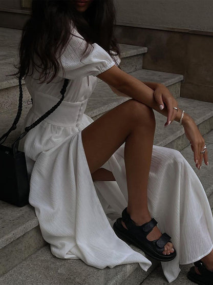 A Vintage Style Dress with Delicate Timeless Details
