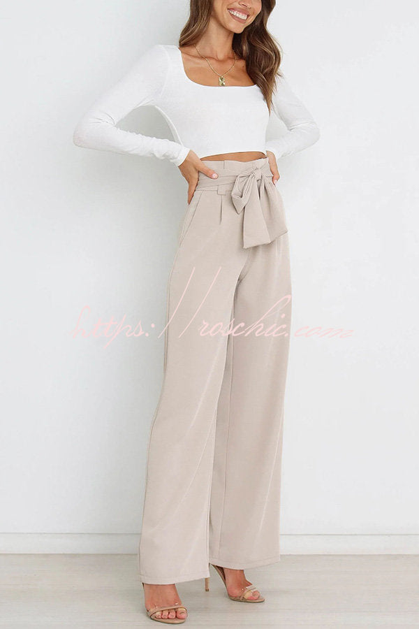 A Vintage Style Pants with Delicate Timeless Details