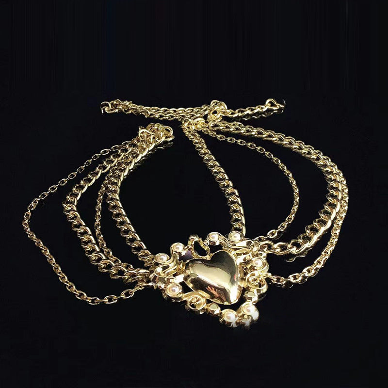 Delicate Artisan Gold Chain