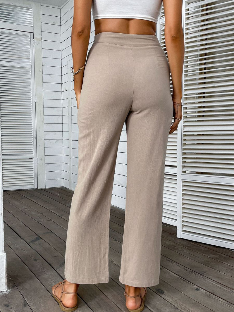 A Vintage Style Pants with Delicate Timeless Details