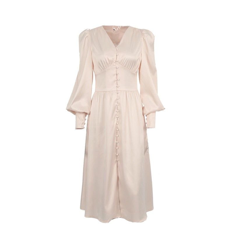 A Vintage Style Dress with Delicate Timeless Details
