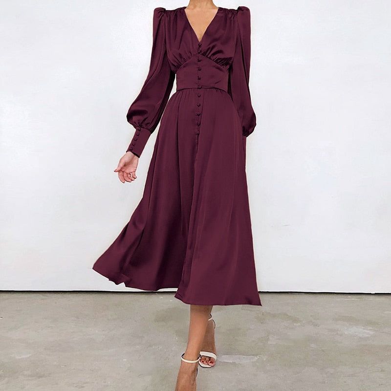 A Vintage Style Dress with Delicate Timeless Details