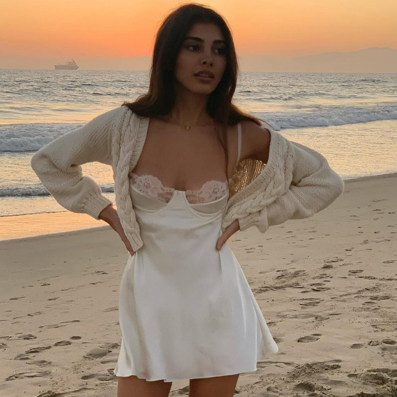 A Vintage Style Dress with Delicate Timeless Details
